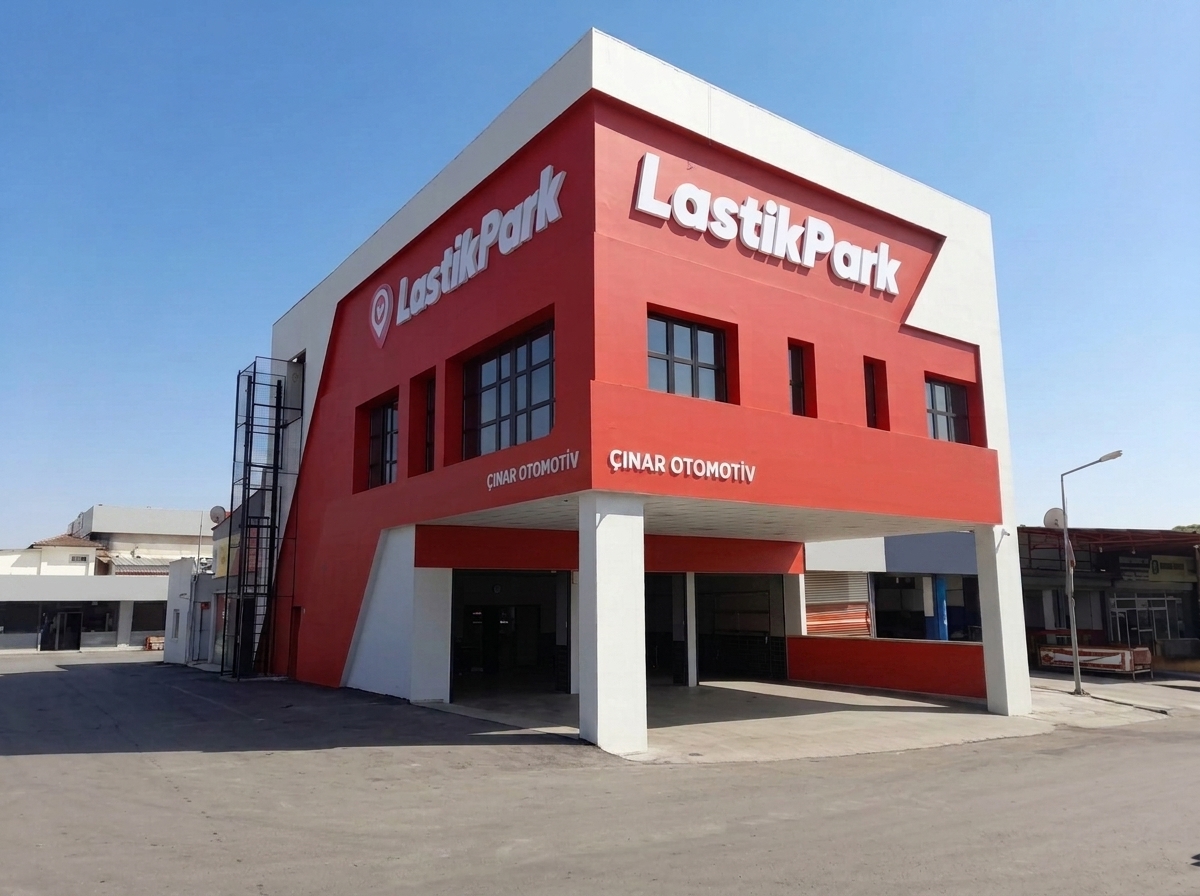 Çınar Otomotiv Lastik Park şube binası